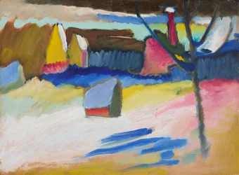 Murnau - Paisagem com árvore nua