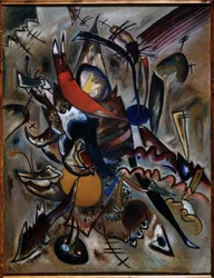 ""Pintura com pontos (Composição N. 223)"" Peinture de Vassily Kandinsky (ou Wassily Kandinski ou Kandinskij