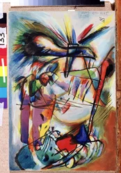Pintor Vinha (Pintura Pointles). Ouverre de Wassily Kandinsky (Au Wassily Kandinsky au Kandinskyz