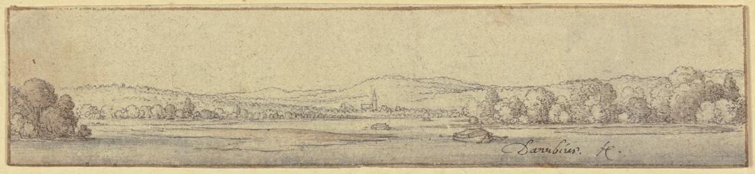 Uma paisagem do Danúbio