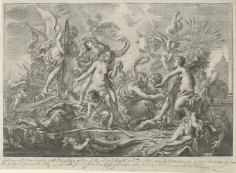 Alegoria da Paz de Vestefália, 1648