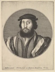 Homem barbudo, 1647.