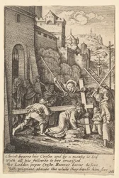 Carregando a cruz, 1625-77.