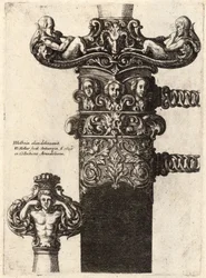 Adaga e bainha, de um desenho de Hans Holbein