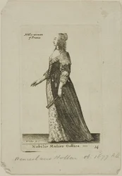 Mulher nobre francesa