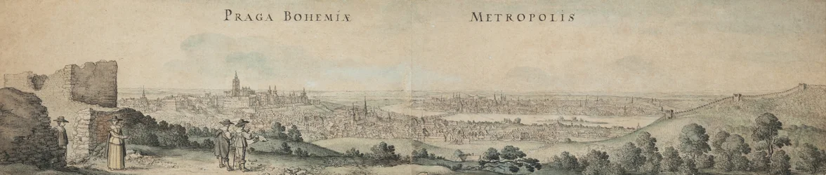 Excelente vista de Praga