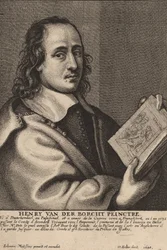 Henry van der Borcht, pintor, 1648.