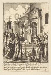 Jesus perante Pilatos, 1625-77.
