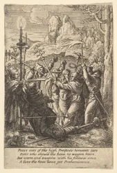 Jesus levado, 1625-77.