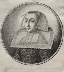 A esposa de Kaufmann de Hanan, 1649.