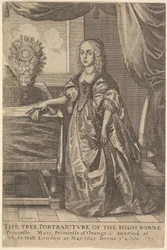 Maria, princesa de Orange, 1625-77.