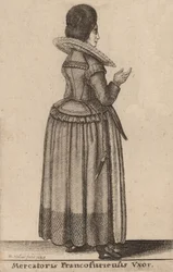 Mercatoris Francofurtensis Vxor, século XVII.