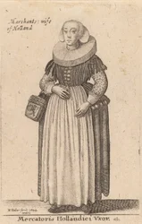 Mercatoris Hollandici Vxor, 1644.
