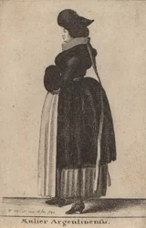 Mulier Argentinensis, 1642.