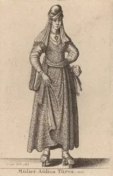 Mulier Aulica Turca, 1644.