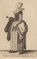 Mulher de Colônia, 1643