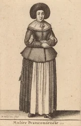 Mulier Franconiensis, 1643.