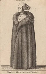 Mulher irlandesa ou irlandesa, 1649