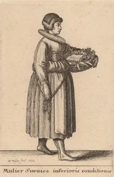 Mulier Svevica Inferioris Conditionis, 1642.