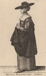 Mulier Wiennensis Áustria, 1643.