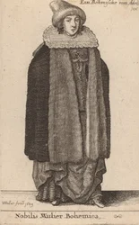 Uma famosa mulher checa, 1649