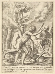 Paradise Lost, da Dança da Morte, 1651.