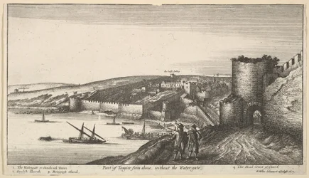 Parte de Tânger de cima, sem o Water-gate, 1670.