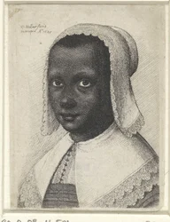 Retrato de uma jovem negra, 1645
