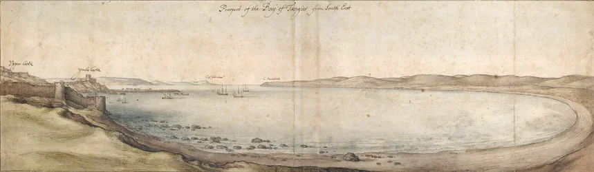 Prospecção da Baía de Tânger do sudeste, meados do século XVII