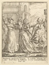 Rainha, da Dança da Morte, 1651.
