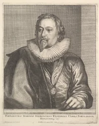 Richard Weston, conde de Portland, 1645.