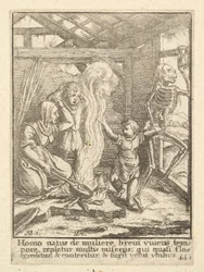 A Criança, da Dança da Morte, 1651.