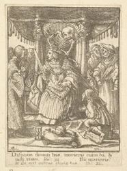 O Imperador, da Dança da Morte, 1651.
