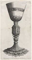 O Grande Cálice Adornado com Figuras, 1640.