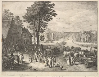 O Canal Reto, 1650.