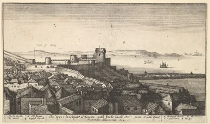 A parte interna inferior de Tânger, 1673.