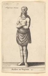 Mulher da Virgínia, ca. 1643