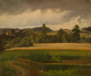 Paisagem de Gräfenberg - Estudo