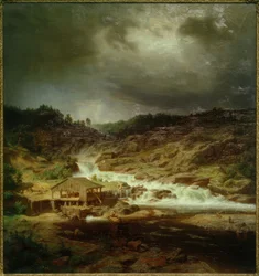 W.Holmberg, Cachoeira de Kyrö