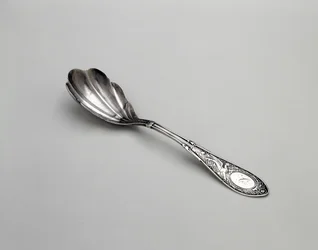Sugar Spoon, c. 1875 (prata)
