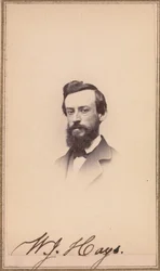 William Jacob Hays, Sr., década de 1860.