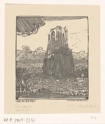 Construção da Torre de Babel Edifício da torre (título original)