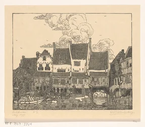Casas no porto de Enkhuizen
Porto de Enkhuizen (título original)