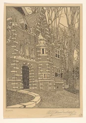 Portal Sul do Grote ou Sint-Nicolaaskerk em Edam