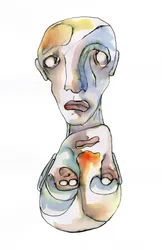 Retrato emocional surreal