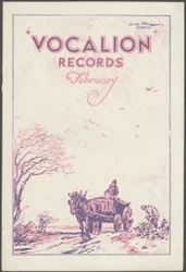Boletim Vocalion Records, década de 1920