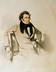 Franz Schubert ... (aguarela)