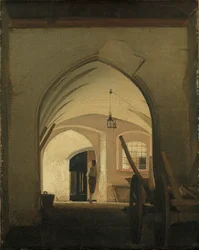 Uma casa de treinadores. Partenkirchen