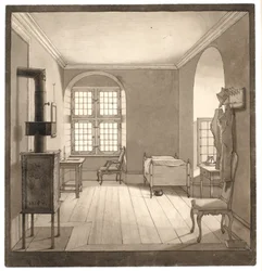 Quarto no Convento das Nobres Donzelas de Odense