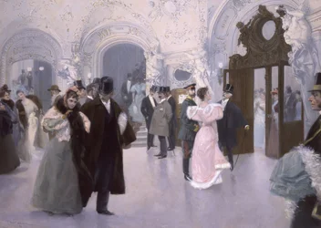 Theatre-Vestibül (O Vestíbulo do Teatro)